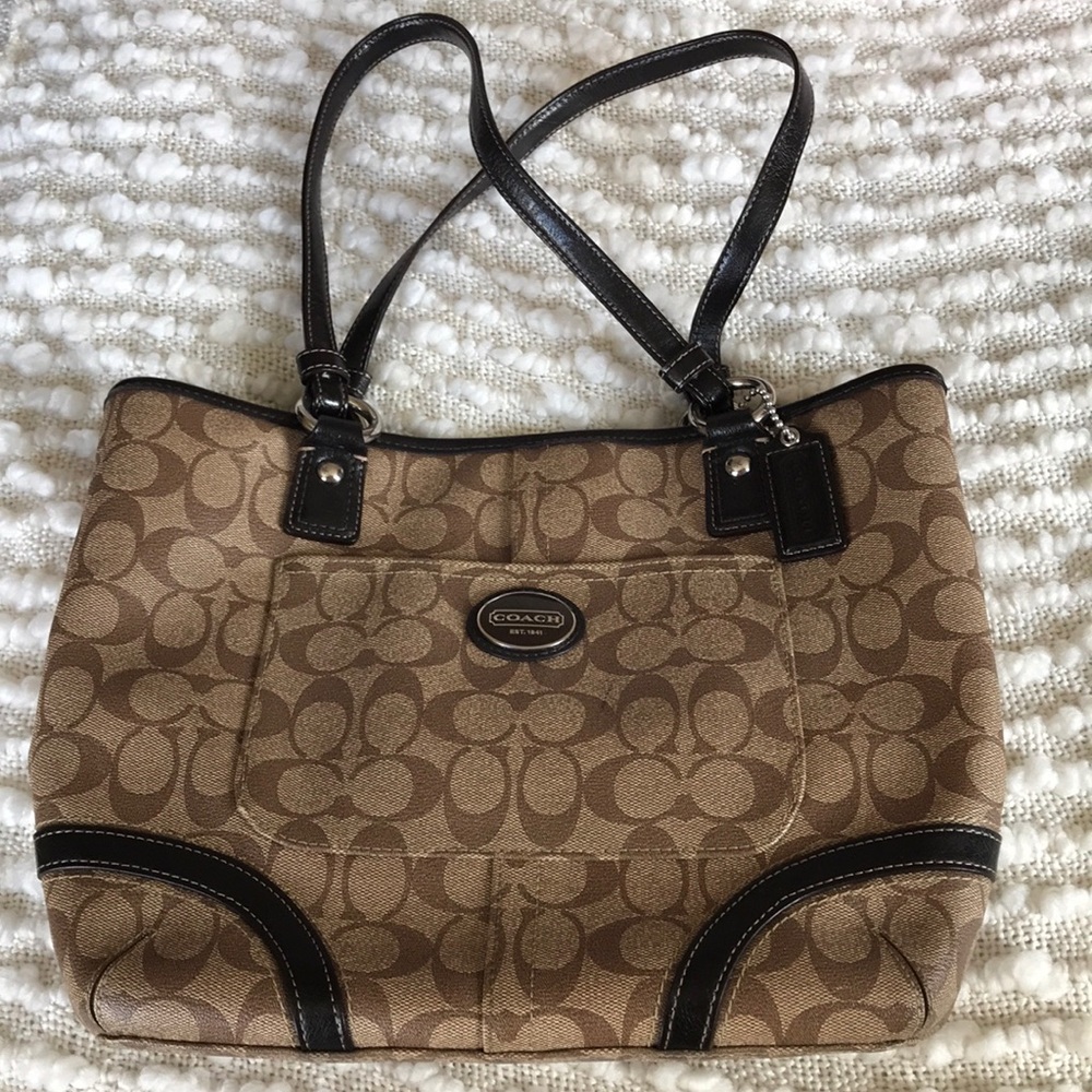 Brown Coach Bag